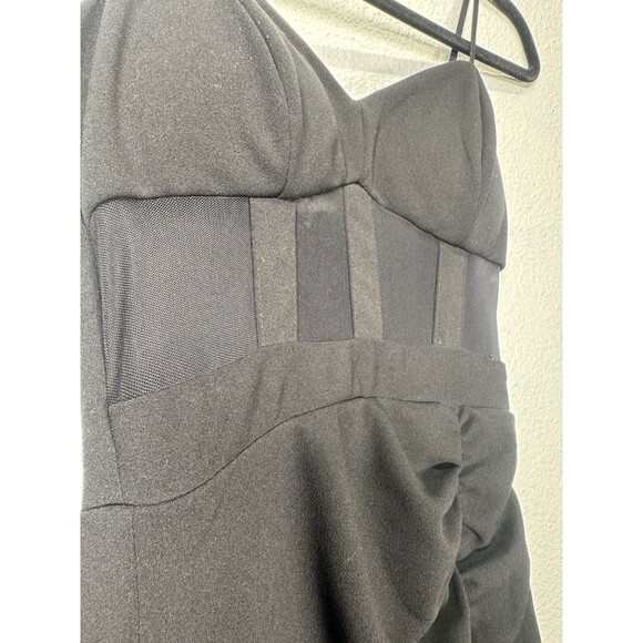 Windsor Women’s Size Small Formal Dress High Slit Black Strap Dress - Picture 8 of 16